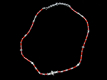 Arab coral and silver necklace
